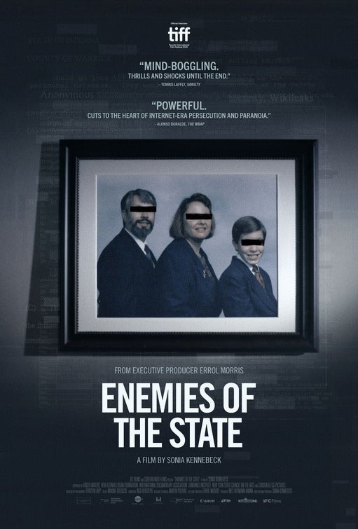 1000 piece jigsaw puzzle for the movie poster: Enemies of the State (2021)