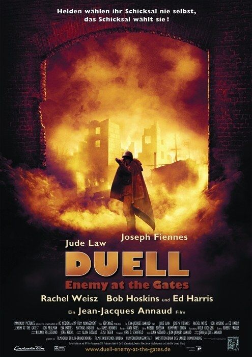 the movie poster: Enemy at the Gates (2001) ver3