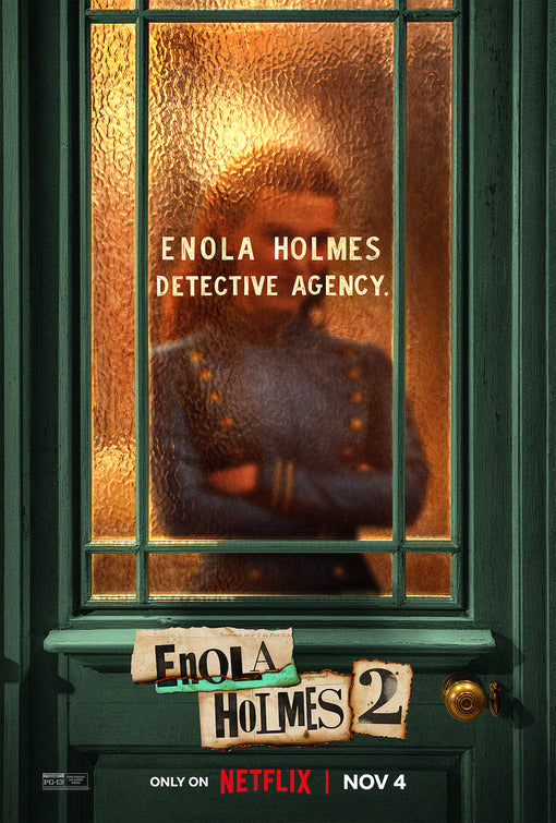 1000 piece jigsaw puzzle for the movie poster: Enola Holmes 2 (2022)
