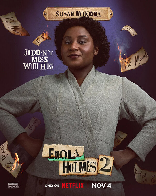 1000 piece jigsaw puzzle for the movie poster: Enola Holmes 2 (2022) ver10