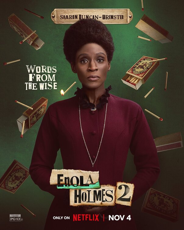 1000 piece jigsaw puzzle for the movie poster: Enola Holmes 2 (2022) ver6