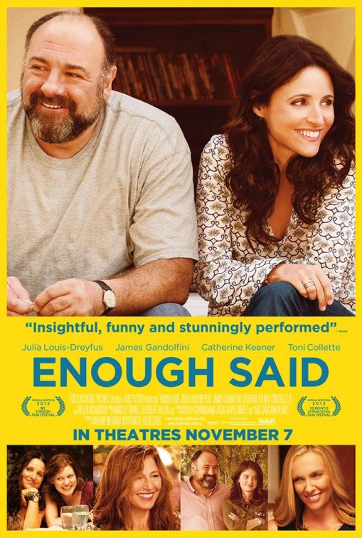 1000 piece jigsaw puzzle for the movie poster: Enough Said (2013) ver2