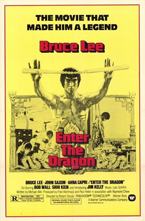 the movie poster: Enter the Dragon (1973) ver2