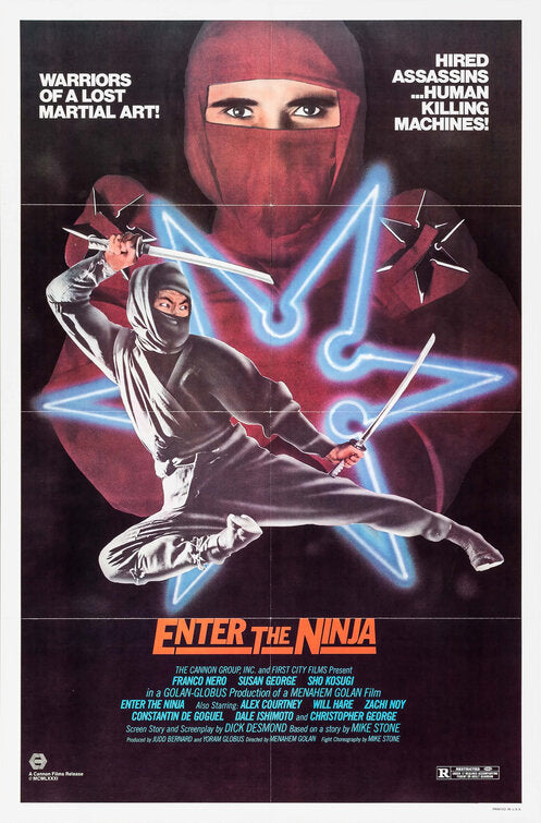 1000 piece jigsaw puzzle for the movie poster: Enter the Ninja (1981) ver2