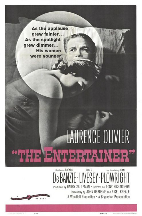 the movie poster: The Entertainer (1960)