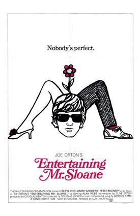 the movie poster: Entertaining Mr. Sloane (1970)