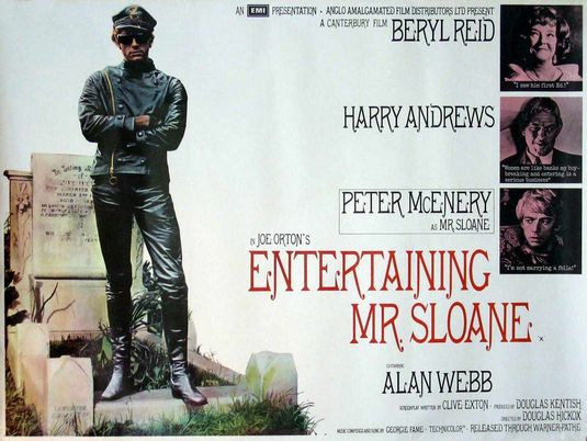 the movie poster: Entertaining Mr. Sloane (1970) ver2