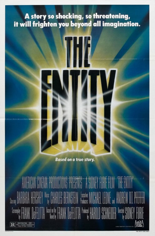 1000 piece jigsaw puzzle for the movie poster: The Entity (1982)