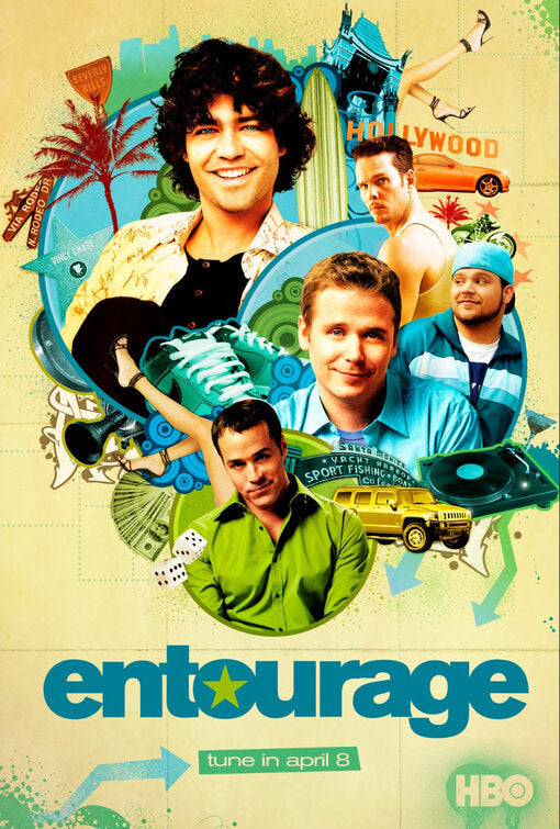 1000 piece jigsaw puzzle for tv poster: Entourage, ver14