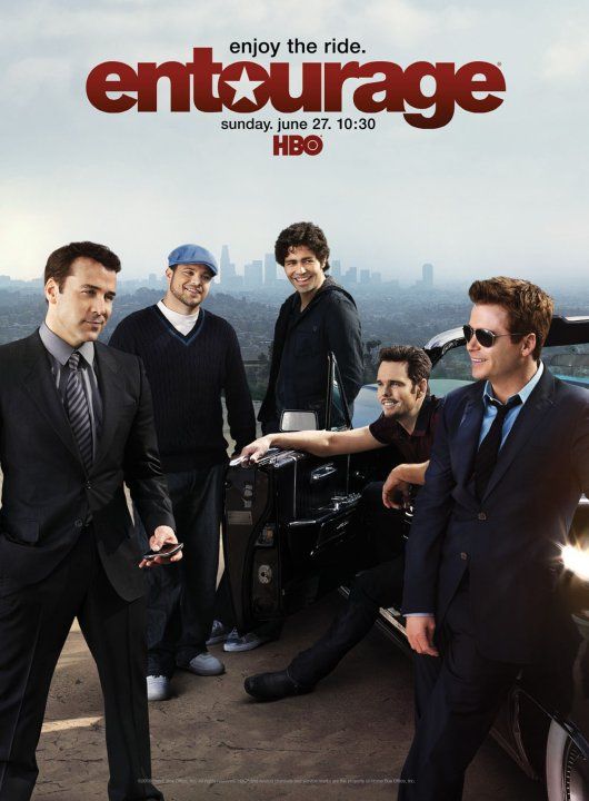 1000 piece jigsaw puzzle for tv poster: Entourage, ver8
