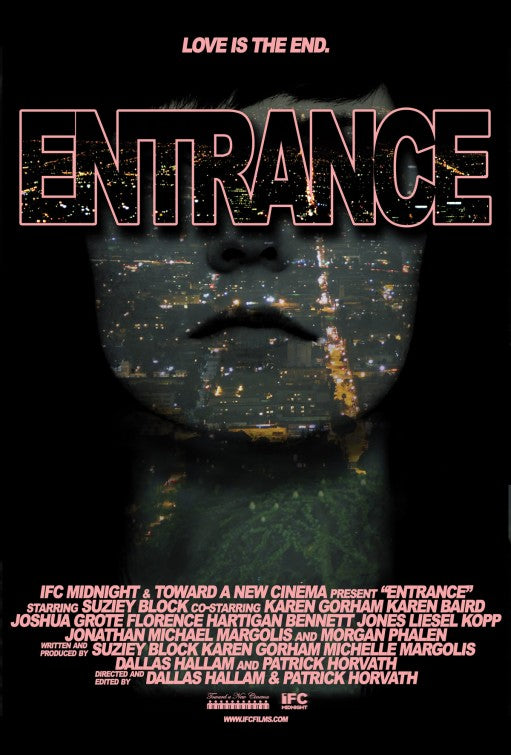 1000 piece jigsaw puzzle for the movie poster: Entrance (2012)