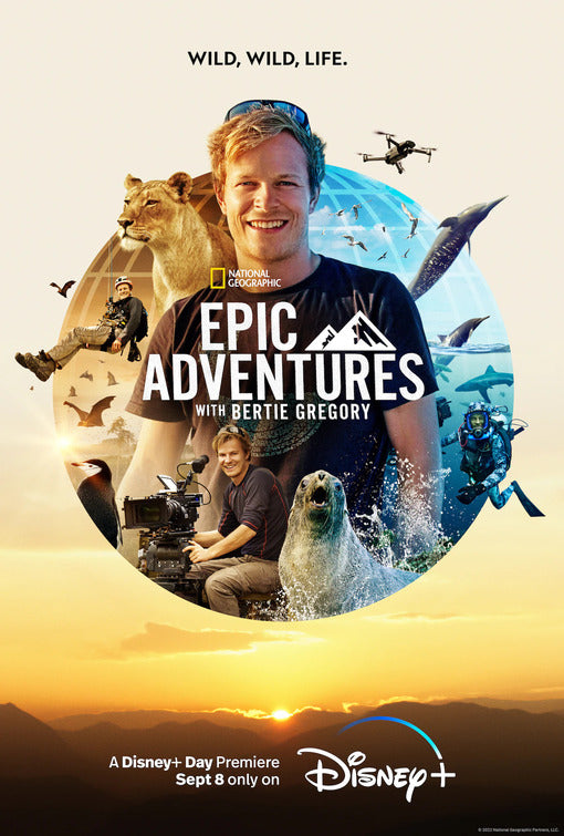 1000 piece jigsaw puzzle for tv poster: Epic Adventures with Bertie Gregory
