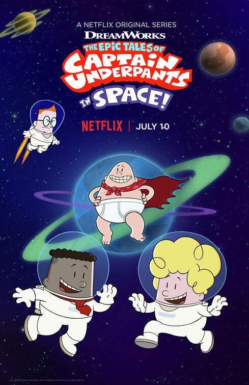 1000 piece jigsaw puzzle for tv poster: The Epic Tales of Captain Underpants, ver2
