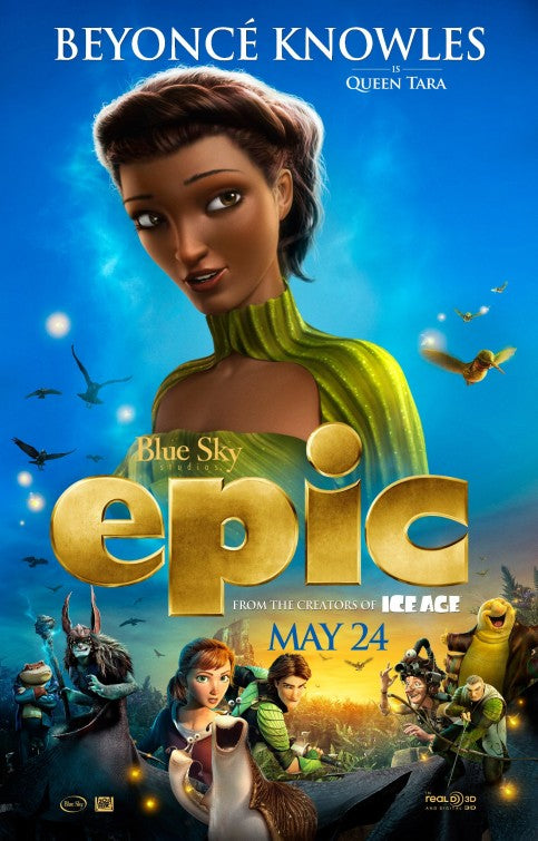 1000 piece jigsaw puzzle for the movie poster: Epic (2013) ver11