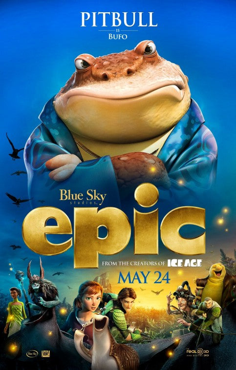 1000 piece jigsaw puzzle for the movie poster: Epic (2013) ver12