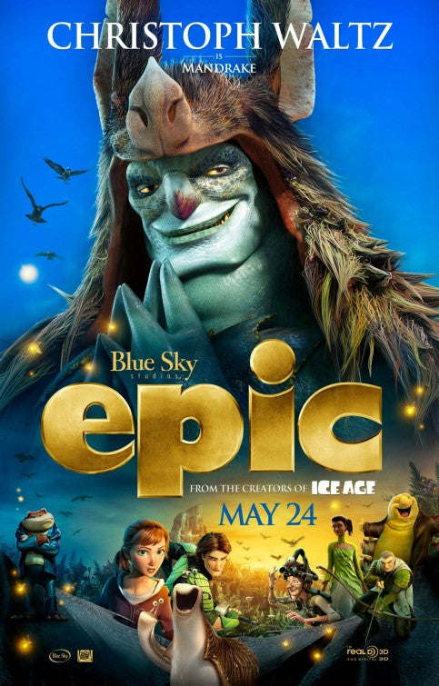 1000 piece jigsaw puzzle for the movie poster: Epic (2013) ver17