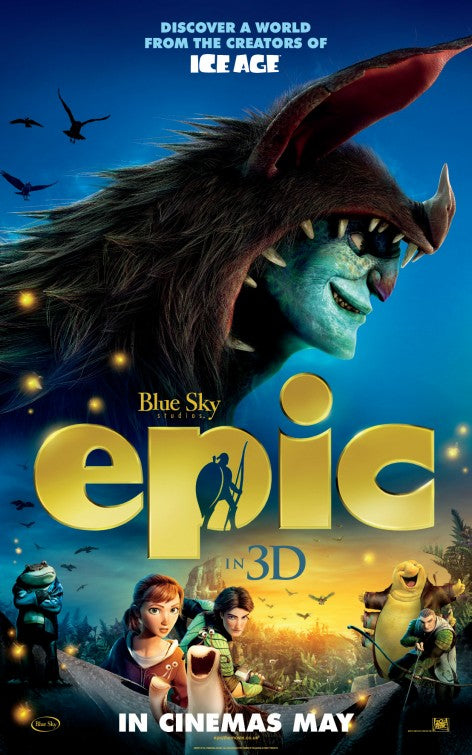 1000 piece jigsaw puzzle for the movie poster: Epic (2013) ver3