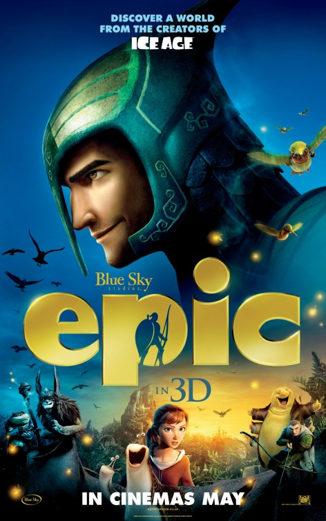 1000 piece jigsaw puzzle for the movie poster: Epic (2013) ver5