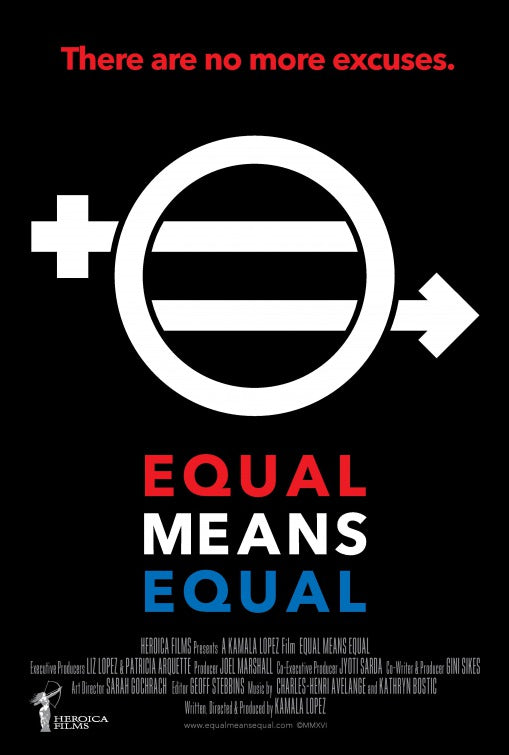 1000 piece jigsaw puzzle for the movie poster: Equal Means Equal (2016)