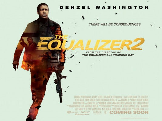 1000 piece jigsaw puzzle for the movie poster: The Equalizer 2 (2018) ver3