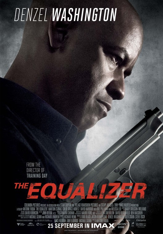 1000 piece jigsaw puzzle for the movie poster: The Equalizer (2014) ver5