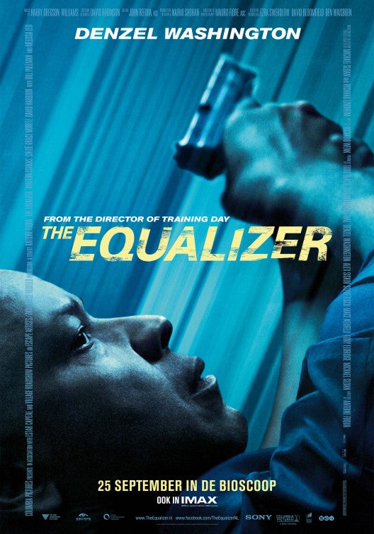 1000 piece jigsaw puzzle for the movie poster: The Equalizer (2014) ver8