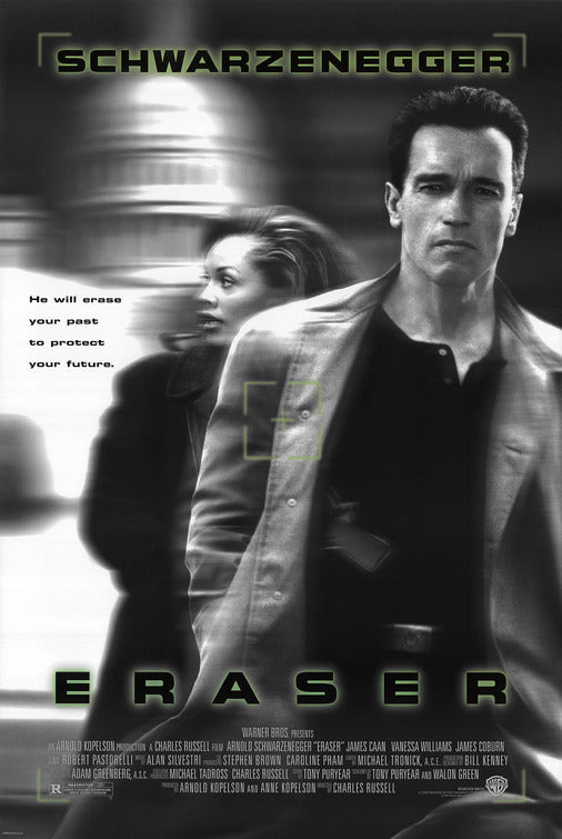 1000 piece jigsaw puzzle for the movie poster: Eraser (1996) ver1