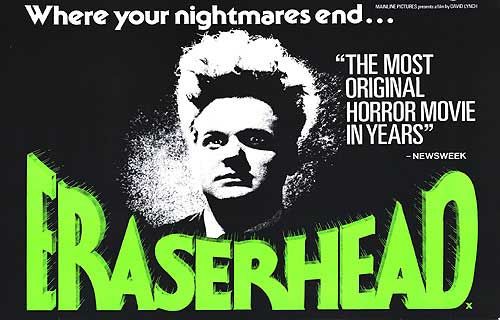 the movie poster: Eraserhead (1977)