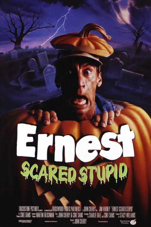 the movie poster: Ernest Scared Stupid (1991)