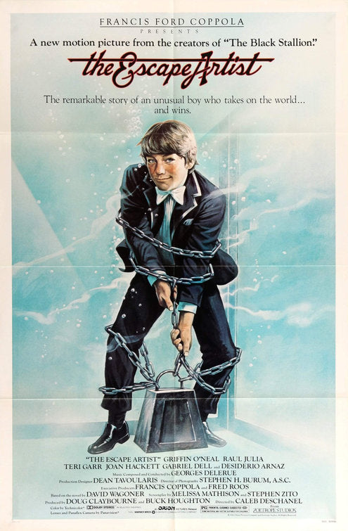 the movie poster: The Escape Artist (1982)