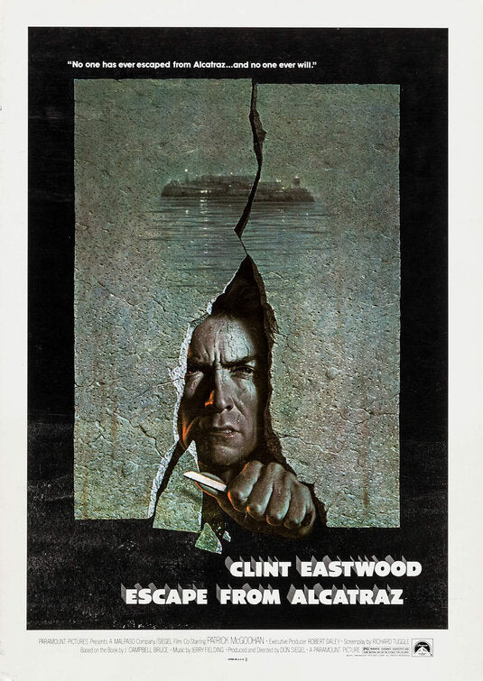 the movie poster: Escape from Alcatraz (1979)