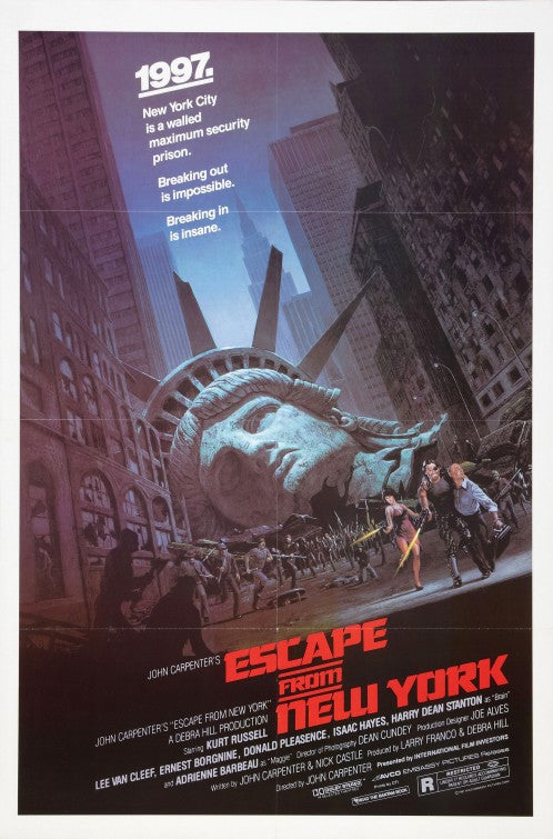 the movie poster: Escape from New York (1981) ver2