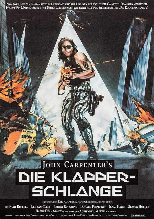 1000 piece jigsaw puzzle for the movie poster: Escape from New York (1981) ver6