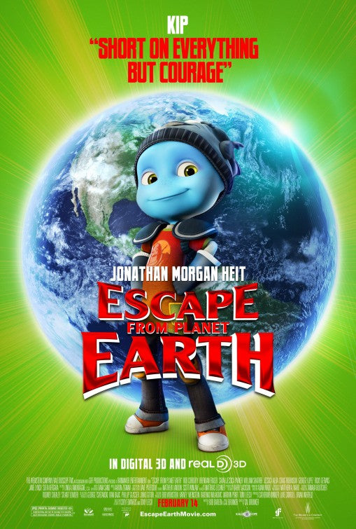 1000 piece jigsaw puzzle for the movie poster: Escape from Planet Earth (2013) ver7