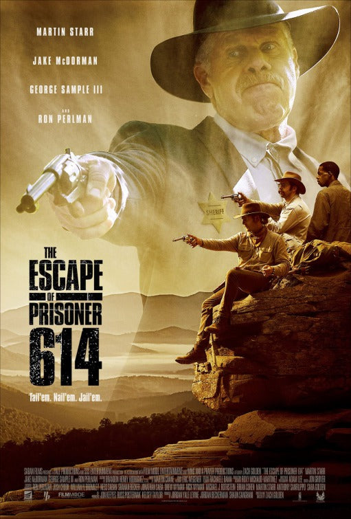 1000 piece jigsaw puzzle for the movie poster: The Escape of Prisoner 614 (2018)