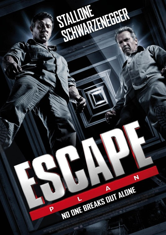 1000 piece jigsaw puzzle for the movie poster: Escape Plan (2013) ver5
