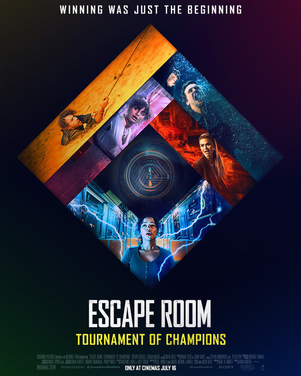1000 piece jigsaw puzzle for the movie poster: Escape Room: Tournament of Champions (2021)