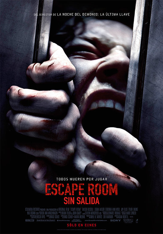 1000 piece jigsaw puzzle for the movie poster: Escape Room (2019) ver2