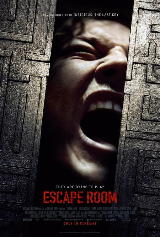 1000 piece jigsaw puzzle for the movie poster: Escape Room (2019) ver4
