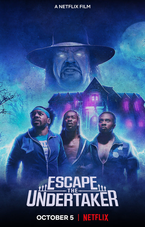 1000 piece jigsaw puzzle for the movie poster: Escape the Undertaker (2021)