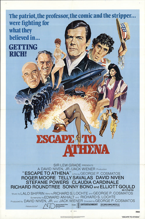 the movie poster: Escape to Athena (1979)