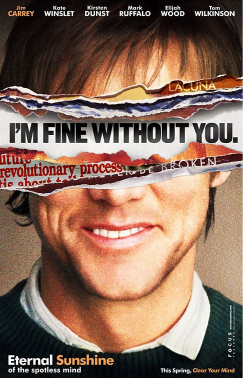 the movie poster: Eternal Sunshine of the Spotless Mind (2004) ver1