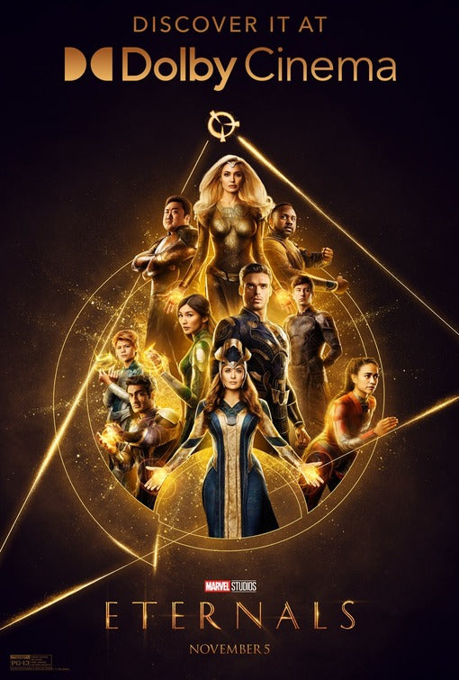 1000 piece jigsaw puzzle for the movie poster: Eternals (2021) ver16