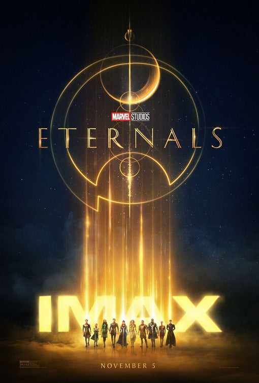 1000 piece jigsaw puzzle for the movie poster: Eternals (2021) ver4