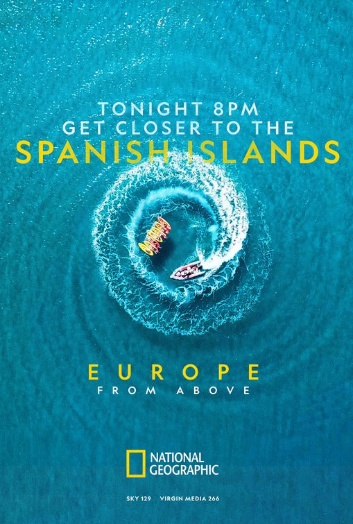 1000 piece jigsaw puzzle for tv poster: Europe from Above, ver4