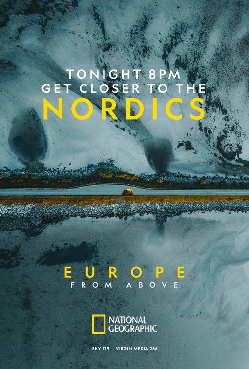 1000 piece jigsaw puzzle for tv poster: Europe from Above, ver5