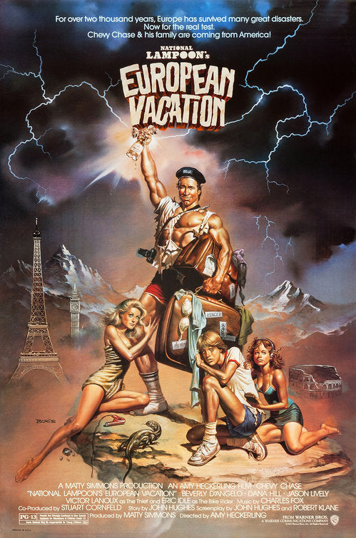 the movie poster: European Vacation (1985)