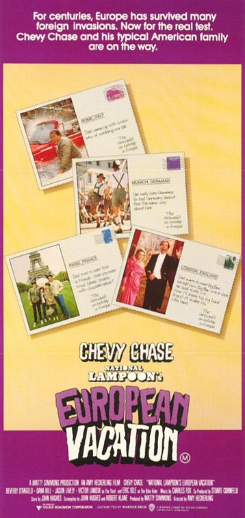 the movie poster: European Vacation (1985) ver2