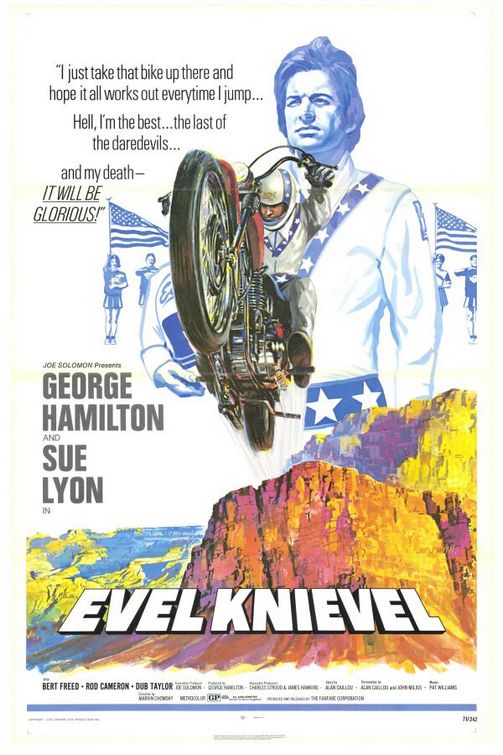 the movie poster: Evel Knievel (1971)