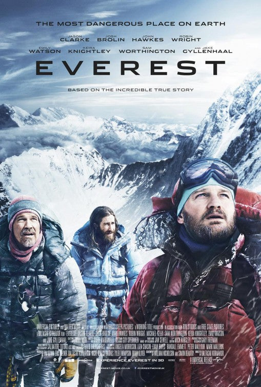 1000 piece jigsaw puzzle for the movie poster: Everest (2015) ver2